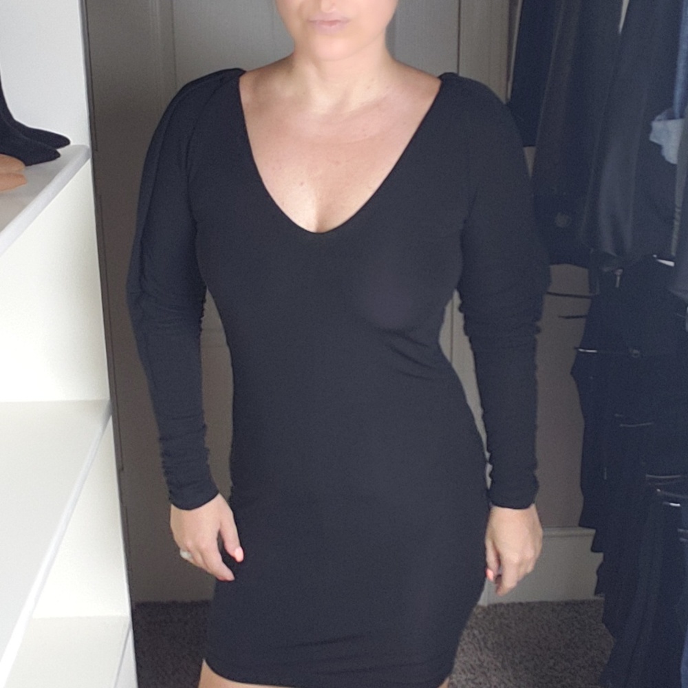 Modern Black Dress